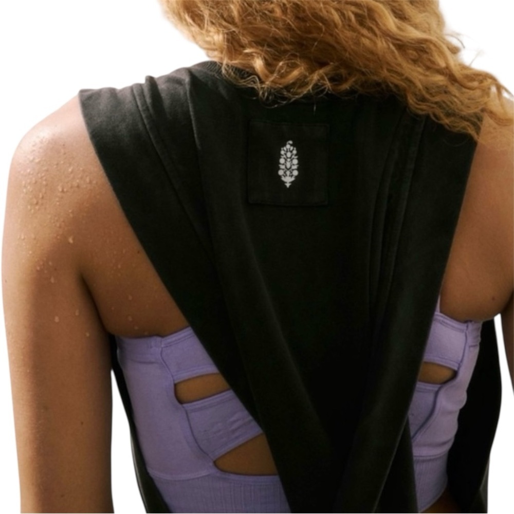 FREE PEOPLE FP Movement Hot Shot Twisted Onesie NWT Size S - Picture 6 of 11